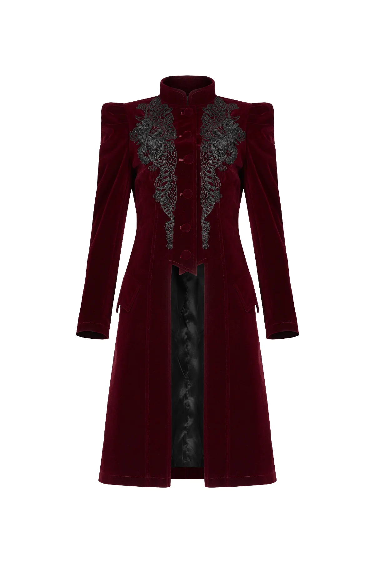 House Draconis Coat in Red - Image 8