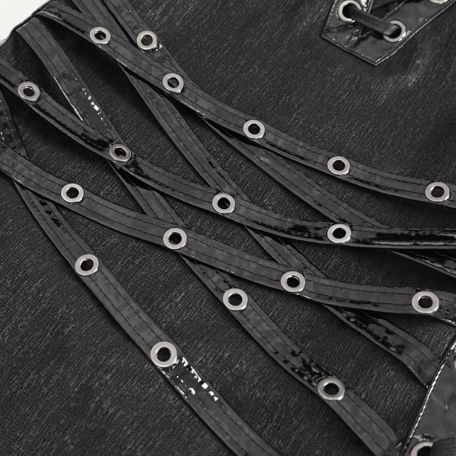Industrial Gothic Halter Gown - Image 10