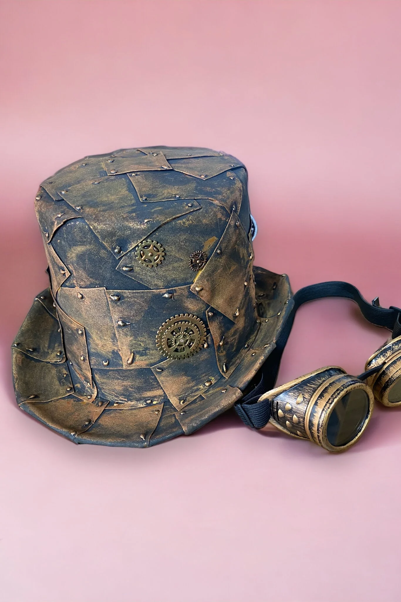 Iron Forge Steampunk Top Hat - Image 3