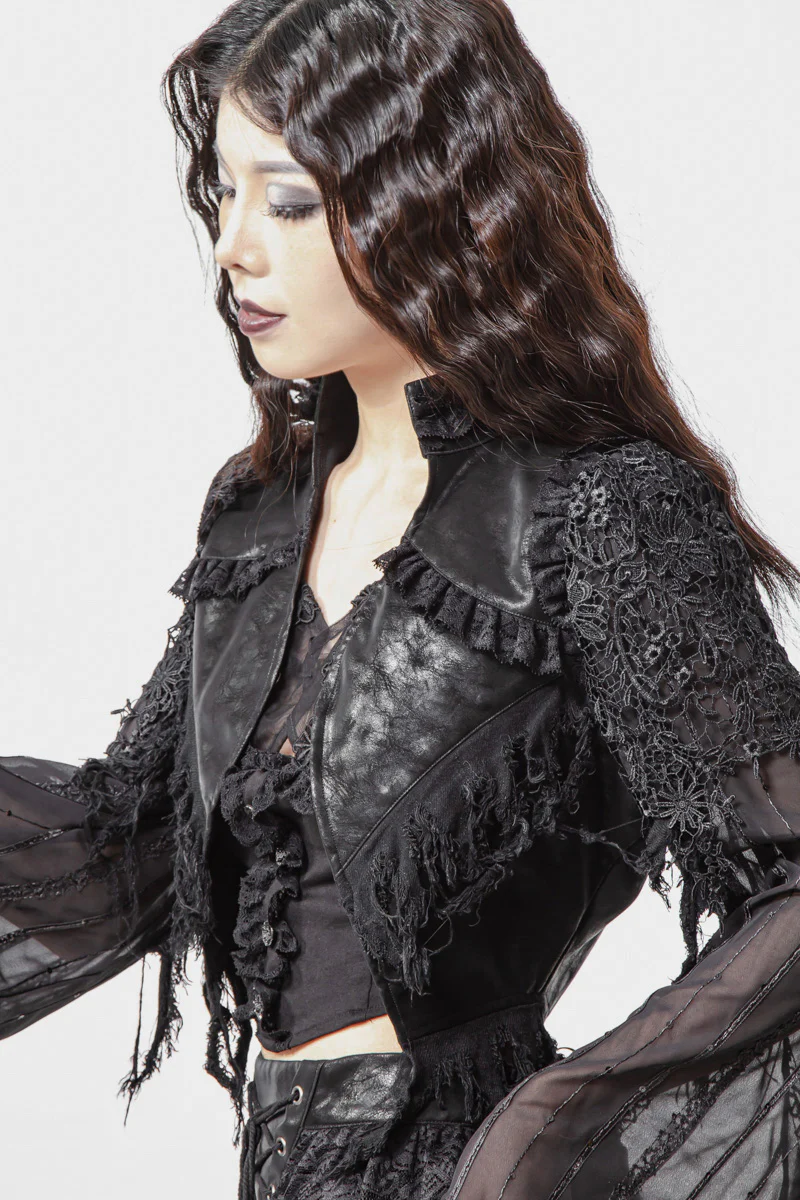 Dark Enchantress Lace Jacket - Image 3
