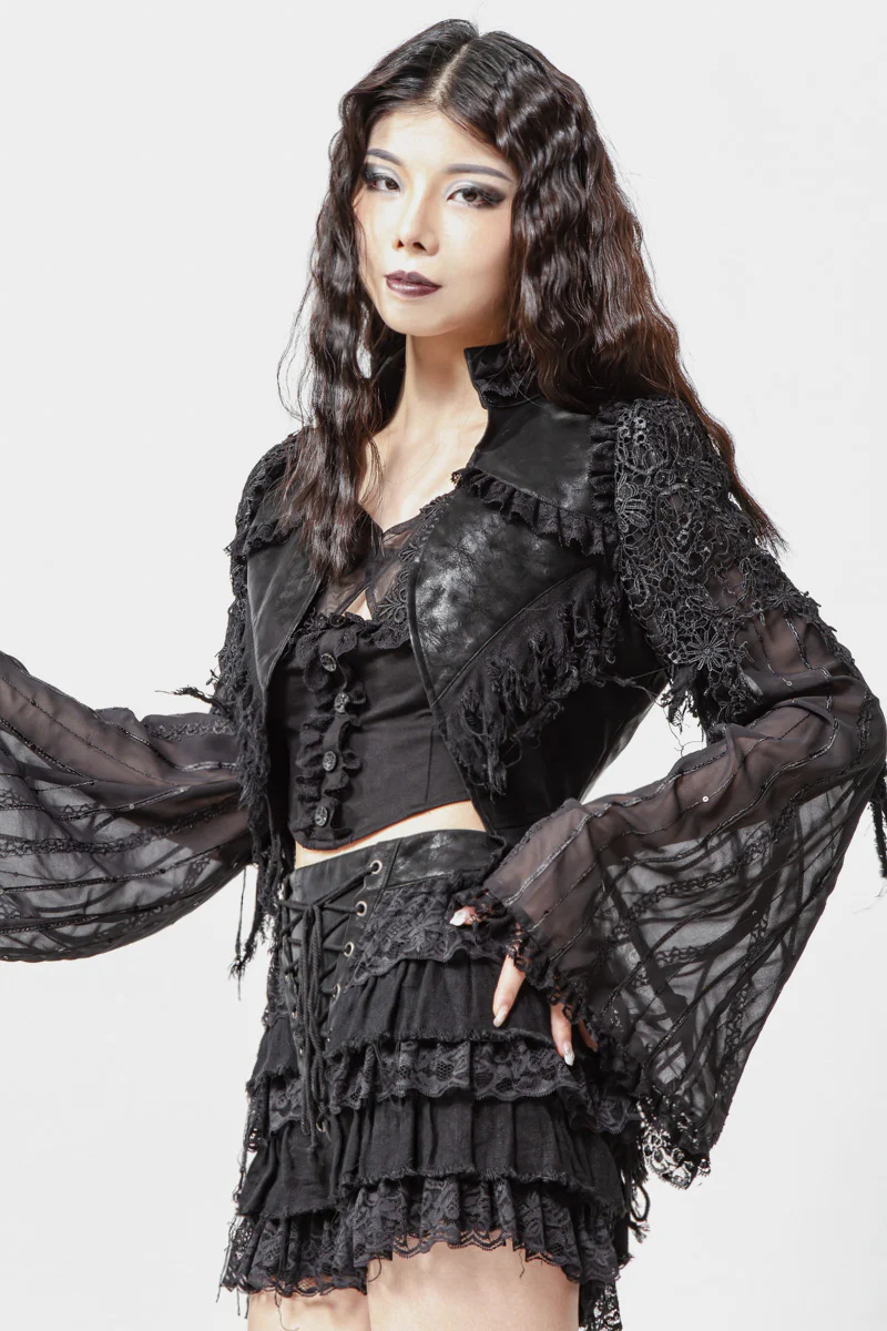 Dark Enchantress Lace Jacket - Image 5