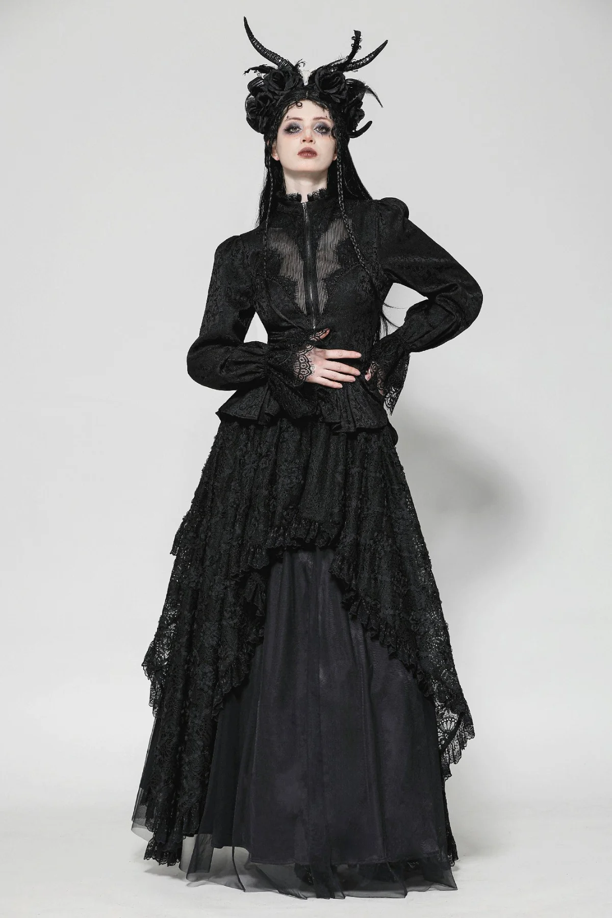Raven Court Lace Top - Image 3