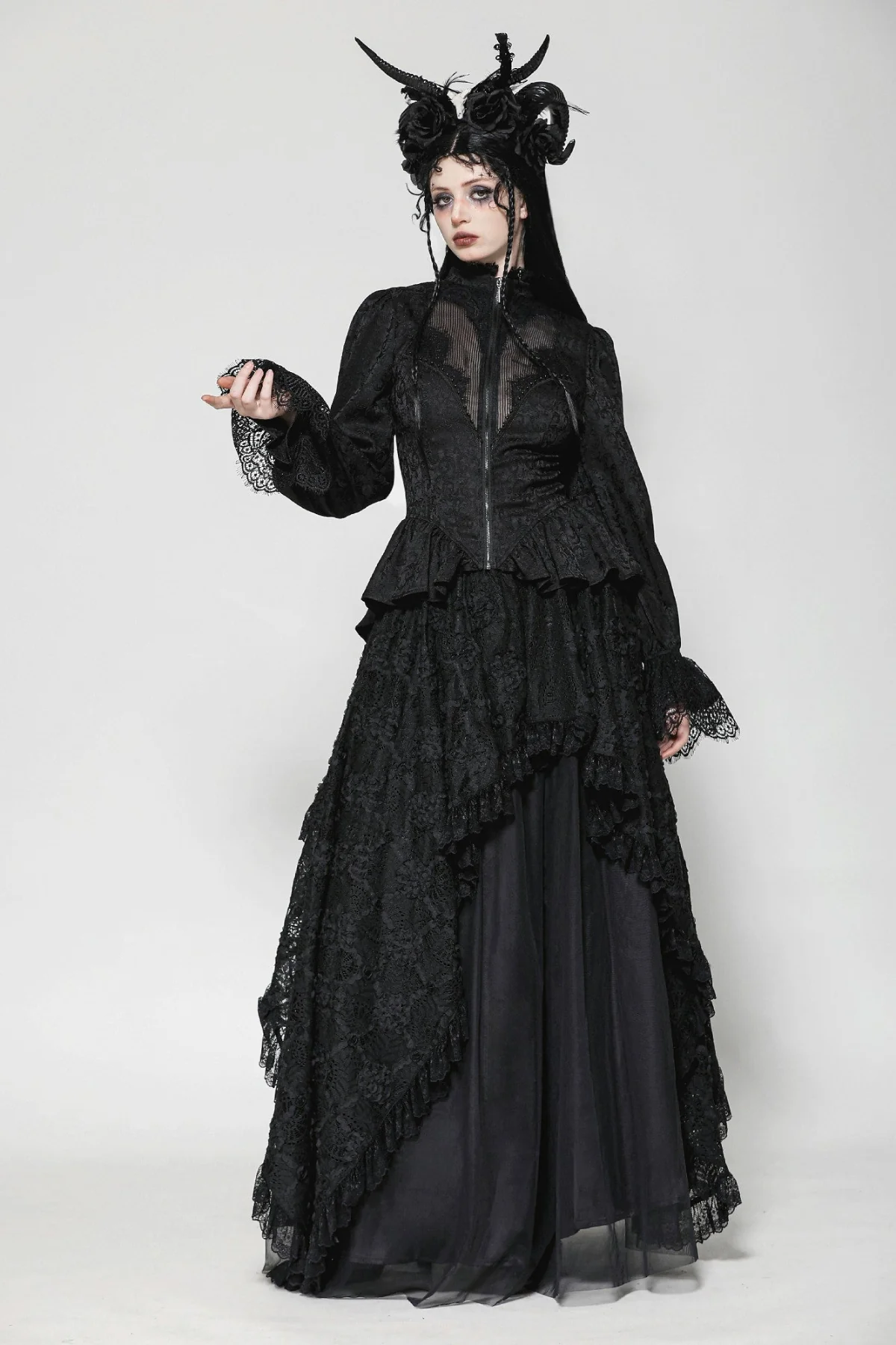Raven Court Lace Top - Image 4