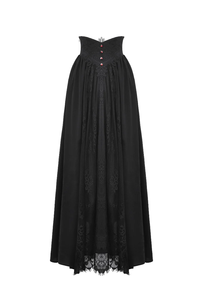 Sanctum Lace High Waist Maxi Skirt - Image 2