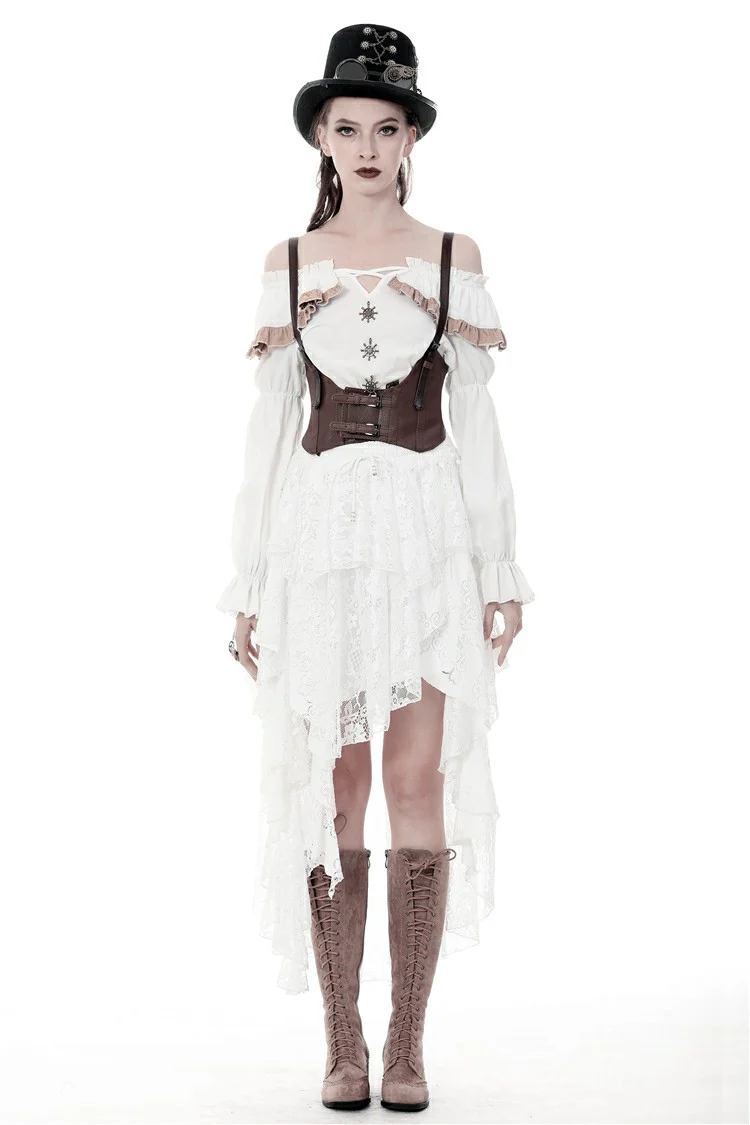 Lady Snow's Asymmetrical Skirt