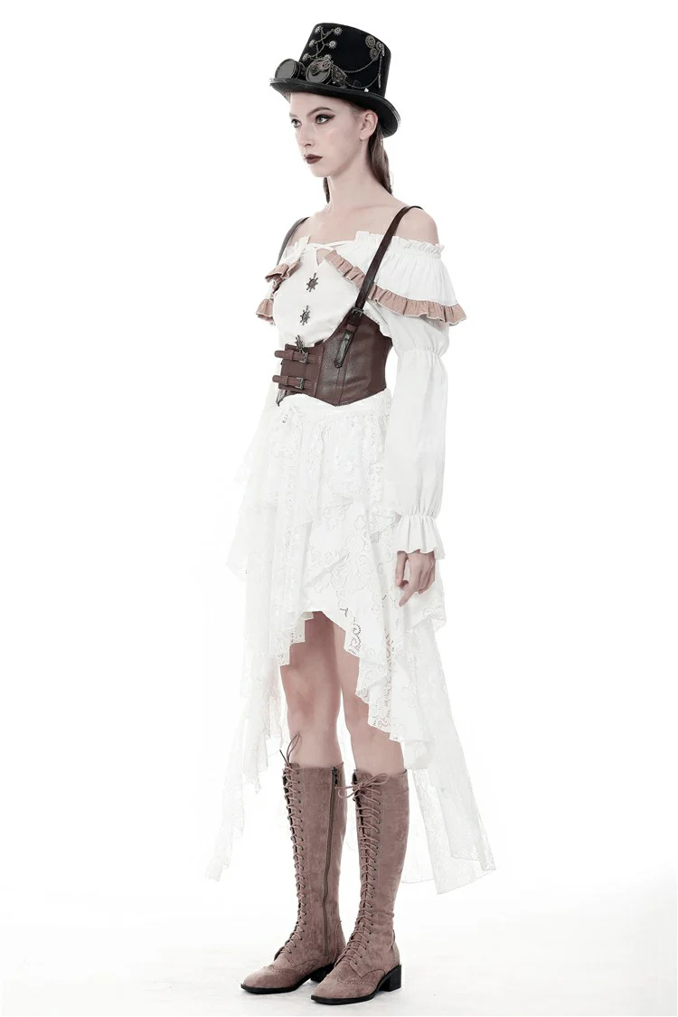 Lady Snow's Asymmetrical Skirt - Image 3