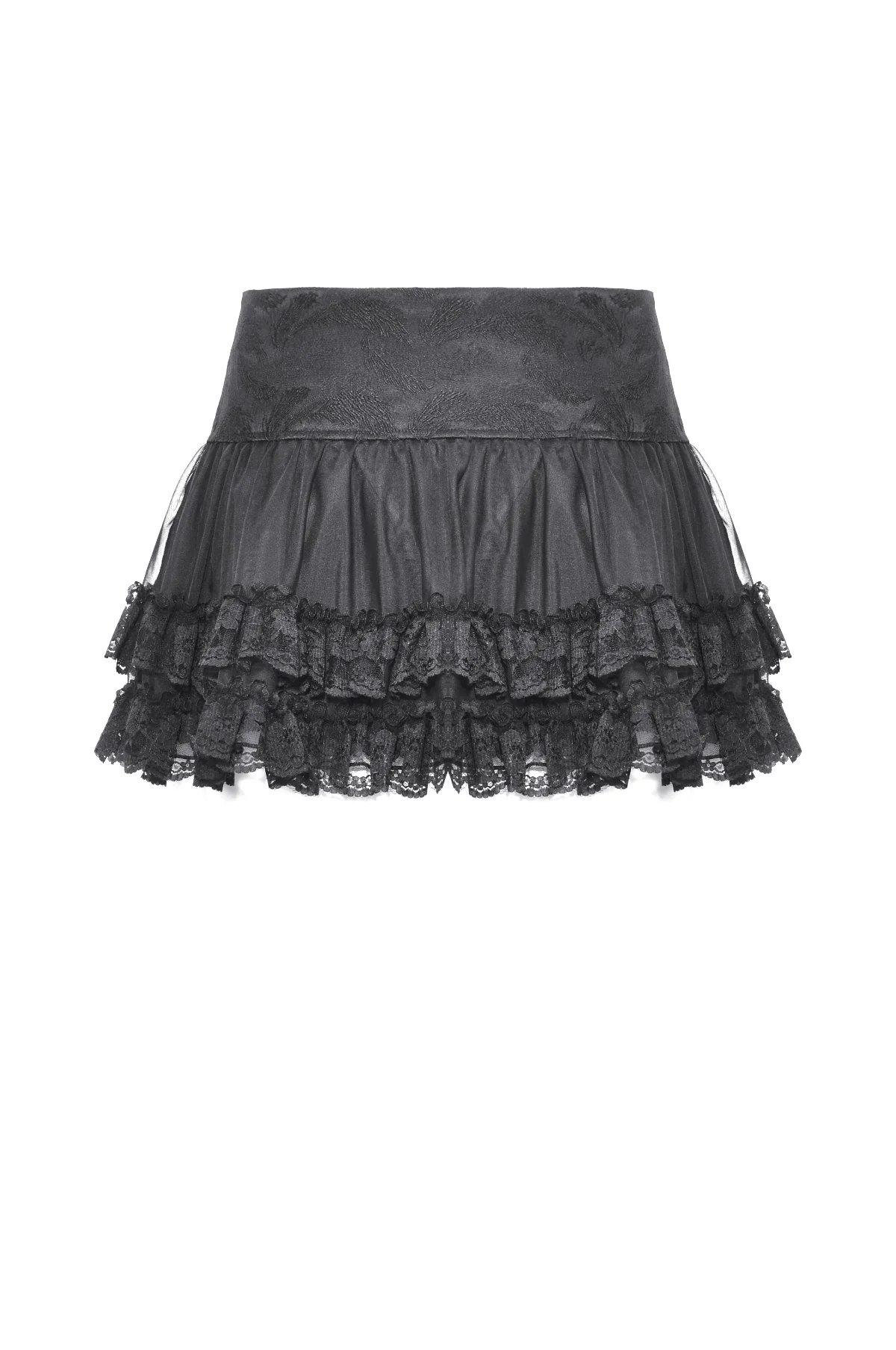 Rita - Punk Rock Tulle Mini Skirt - Image 3