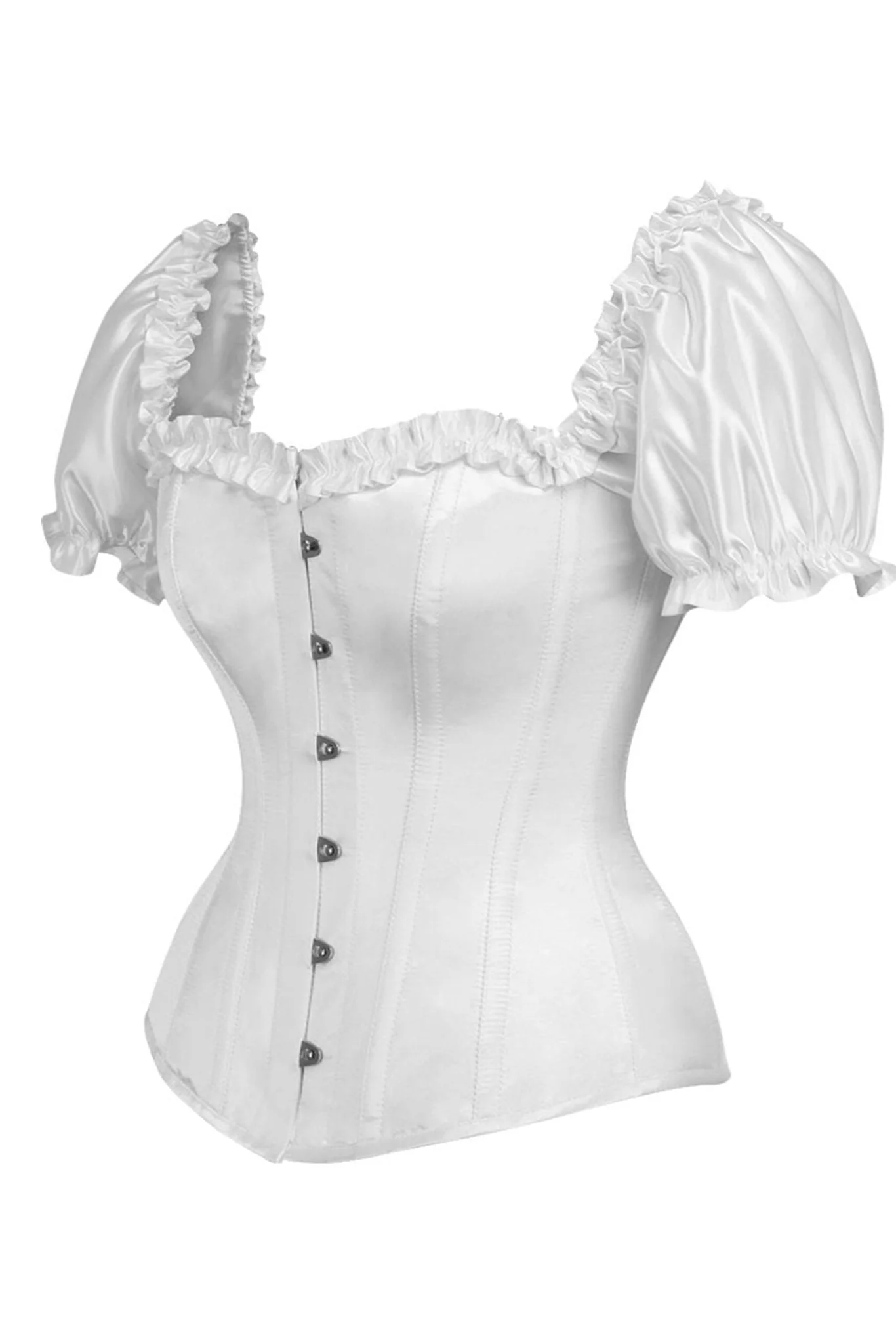Lady Blackthorn's Satin Corset Top - Image 3