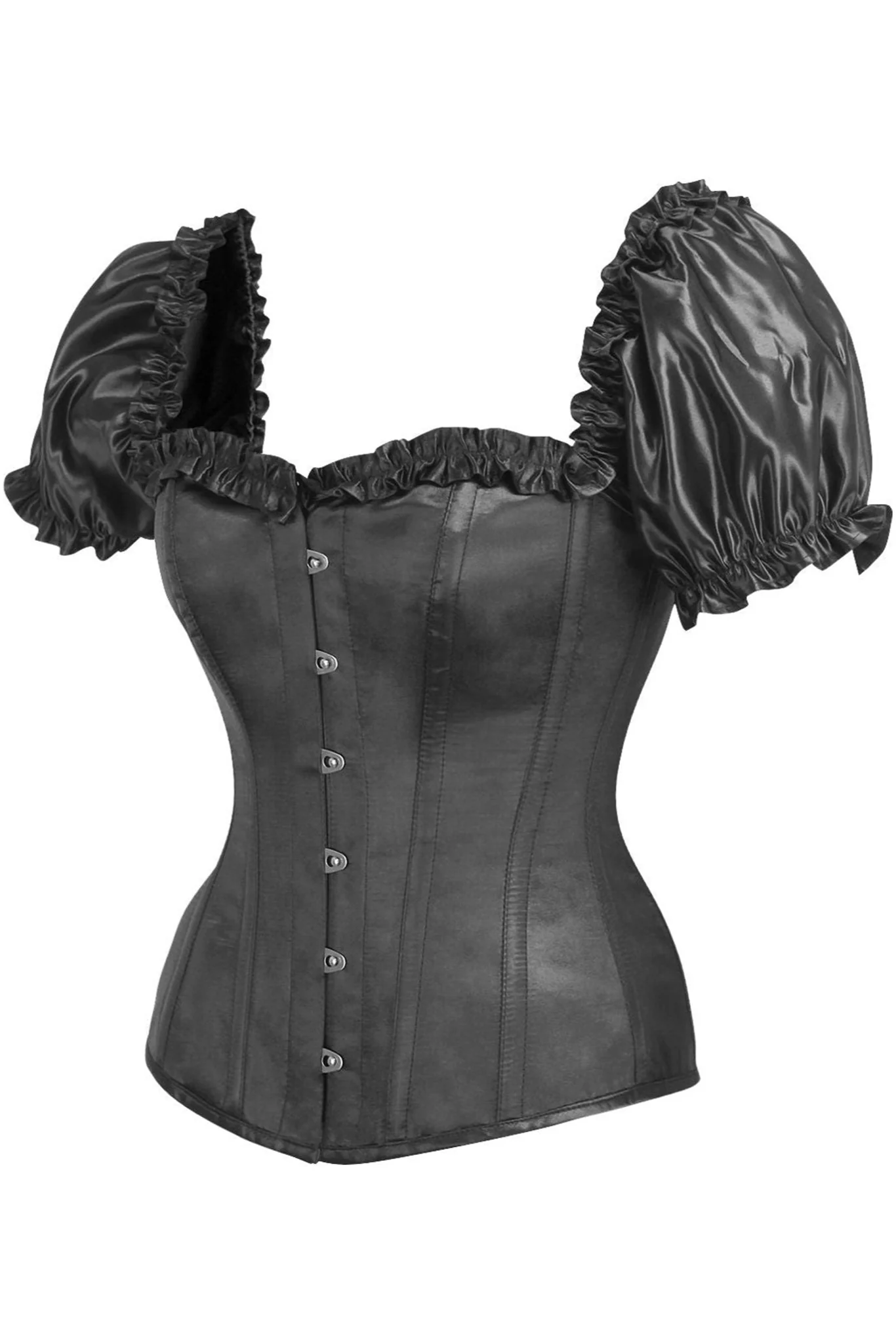 Lady Blackthorn's Satin Corset Top - Image 4