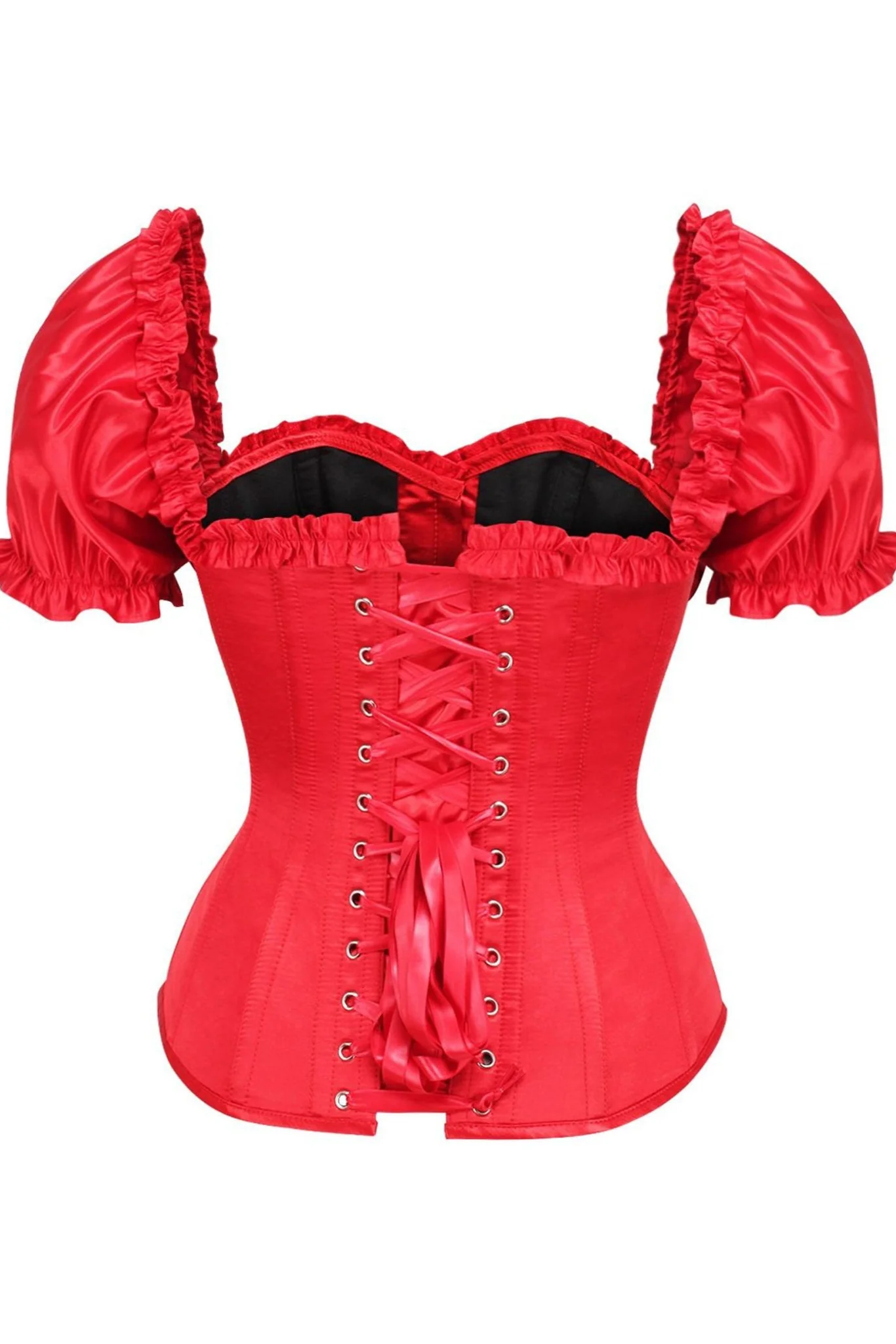 Lady Blackthorn's Satin Corset Top - Image 5