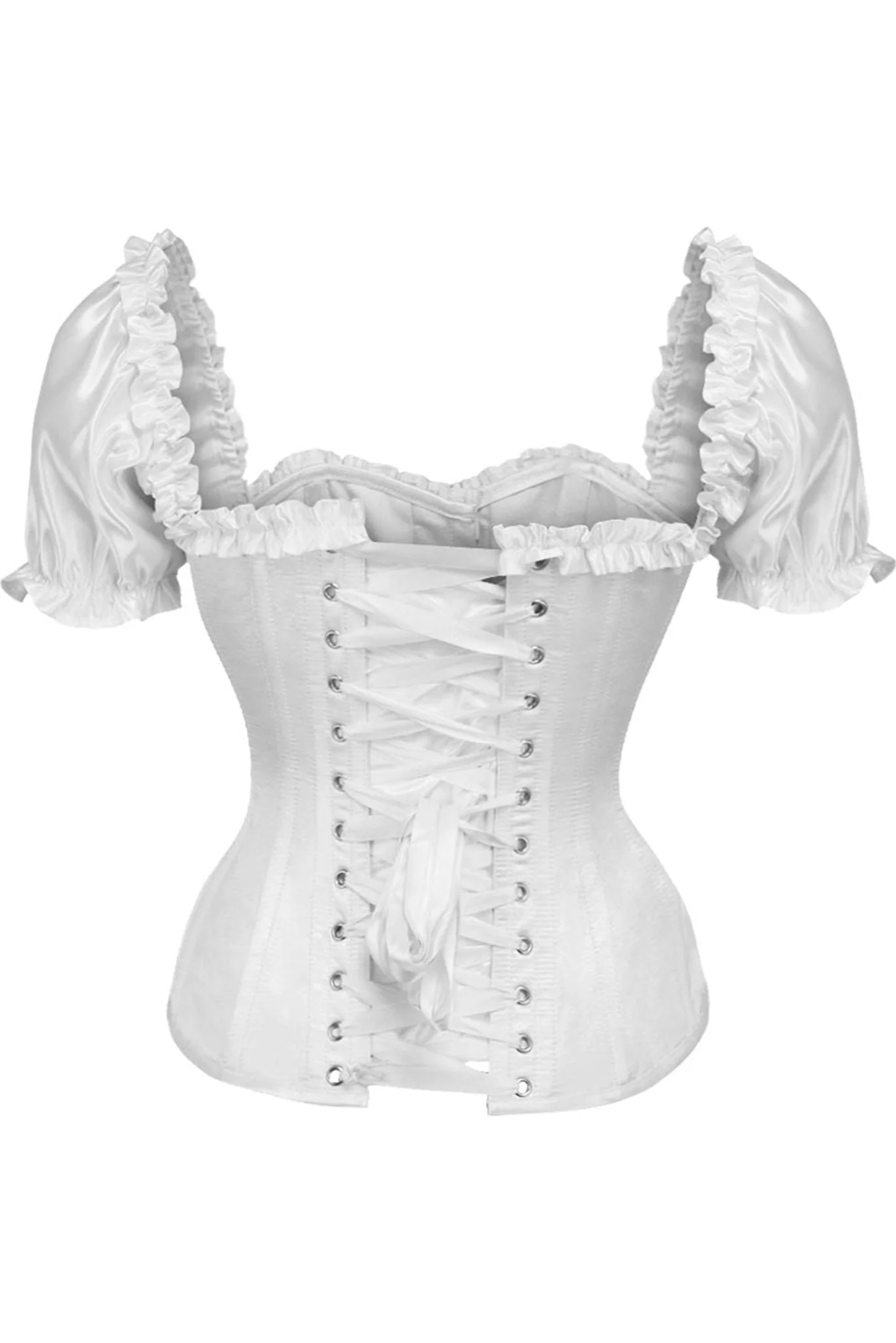 Lady Blackthorn's Satin Corset Top - Image 6