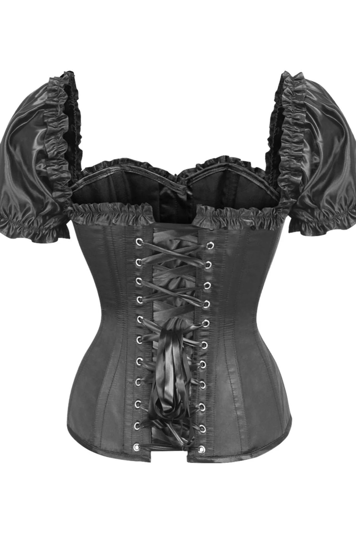 Lady Blackthorn's Satin Corset Top - Image 7