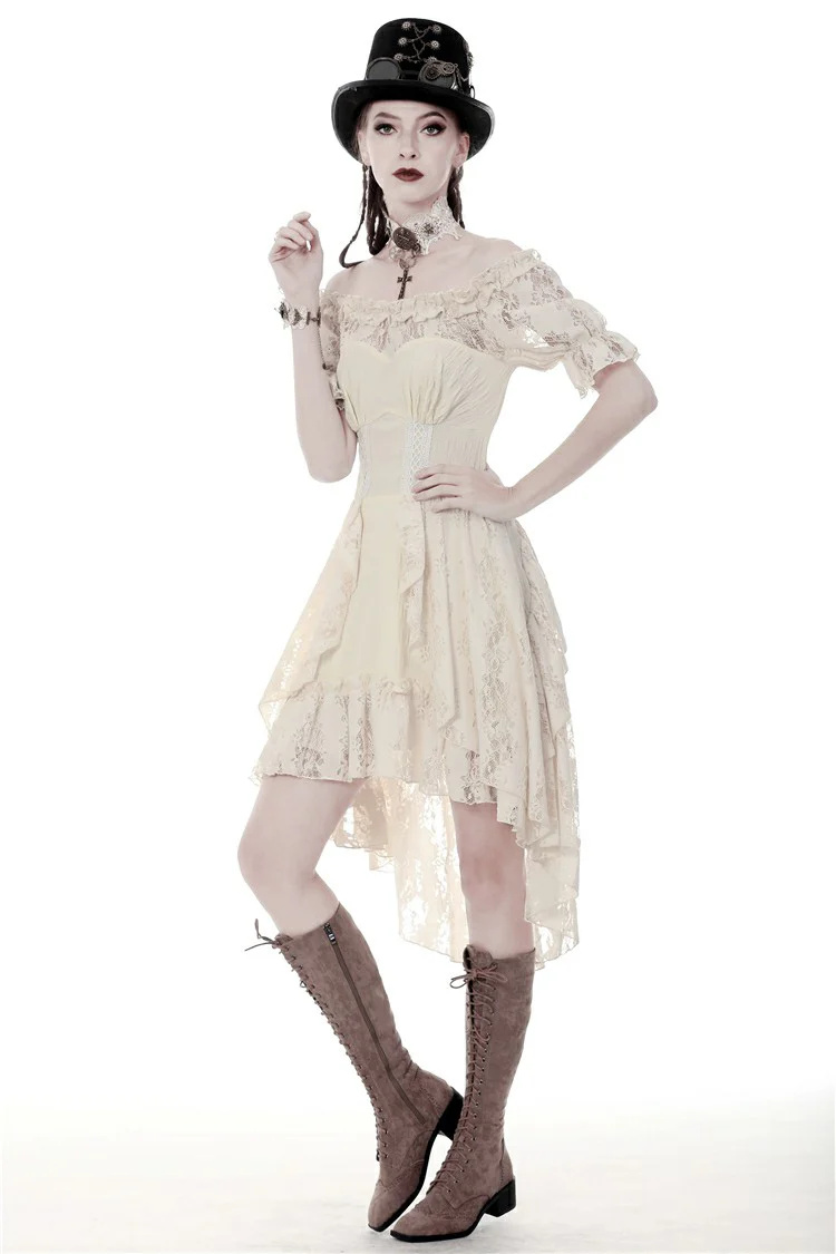 Lady Snowbourne High-Low Dress - Image 3