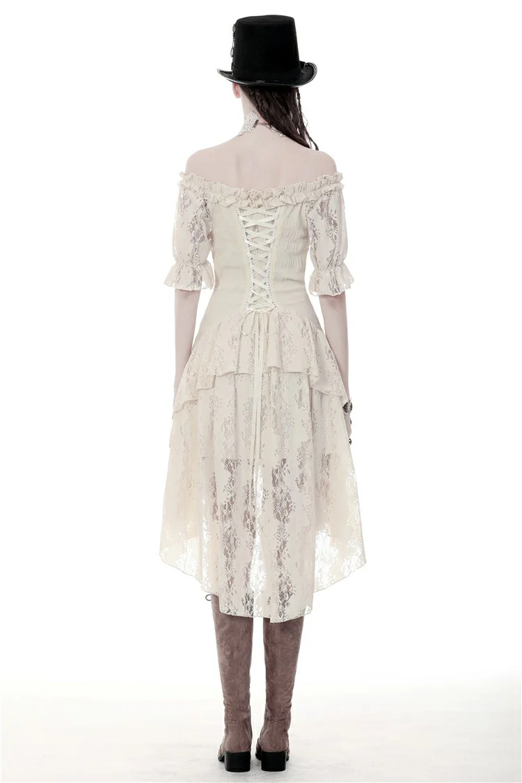 Lady Snowbourne High-Low Dress - Image 6