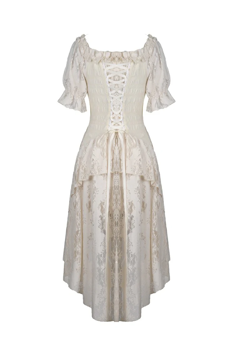Lady Snowbourne High-Low Dress - Image 7