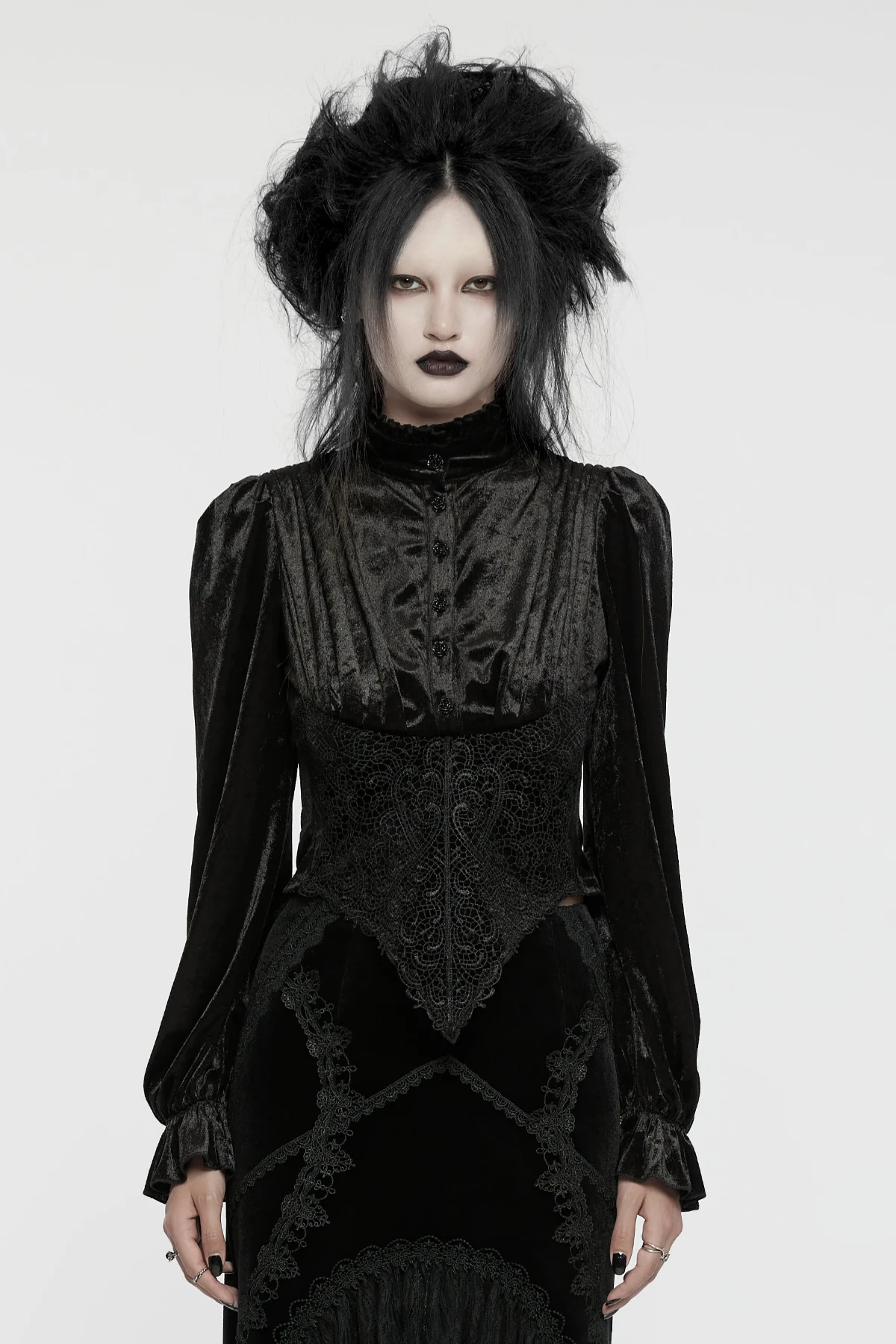 Lady Violetta Gothic Blouse