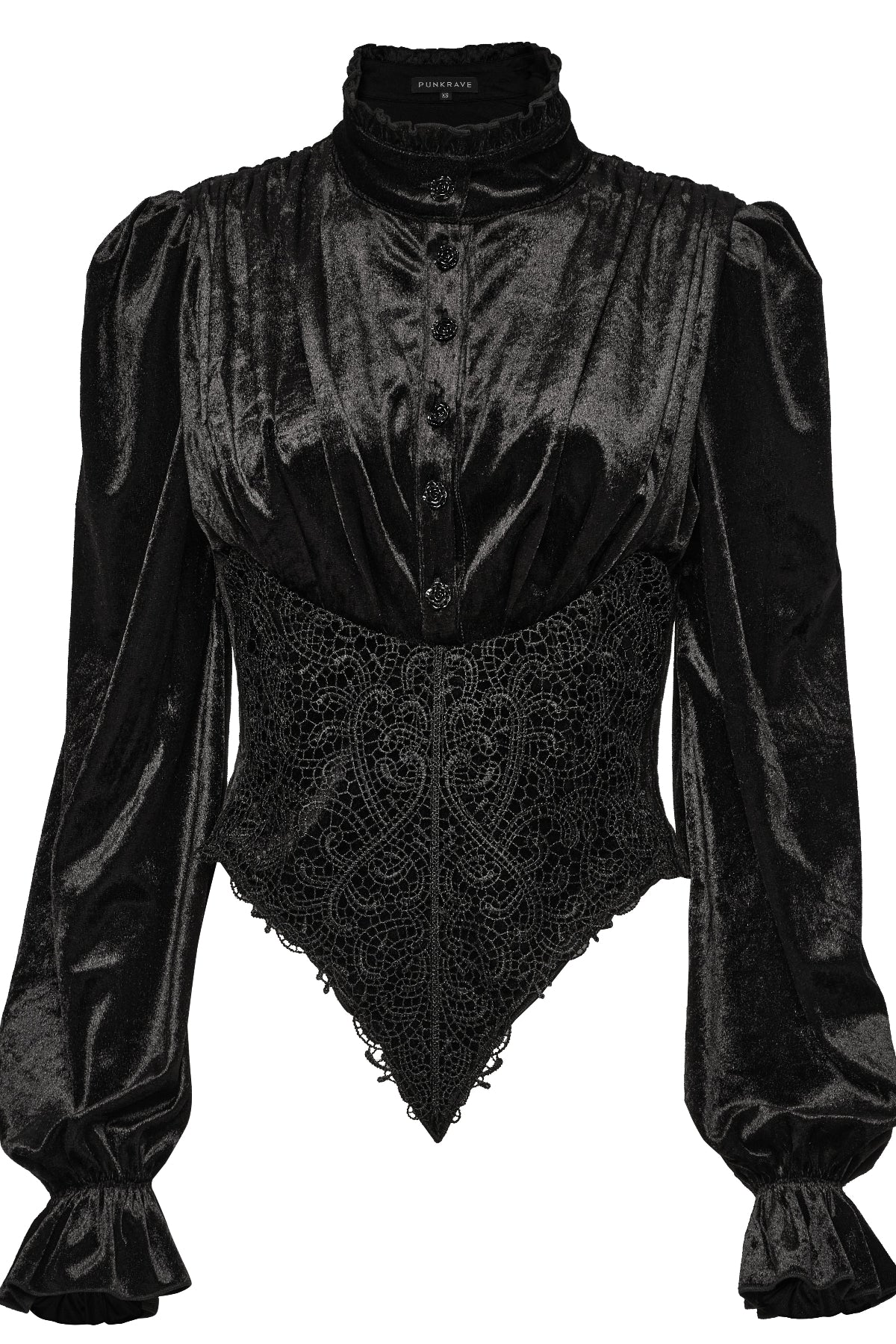 Lady Violetta Gothic Blouse - Image 2