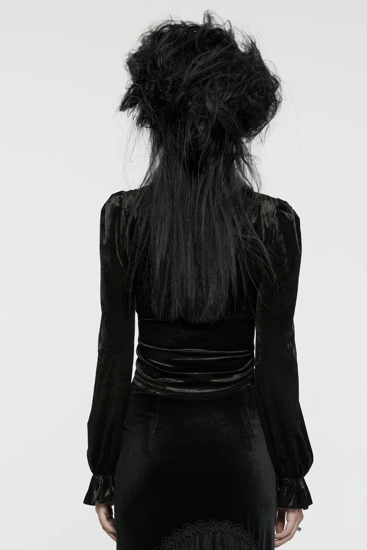 Lady Violetta Gothic Blouse - Image 5