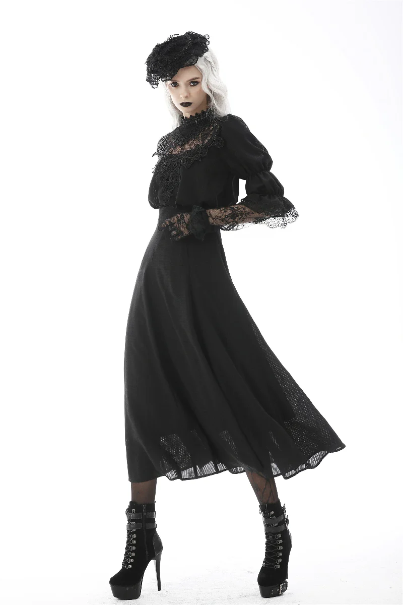 .Marionette – Edwardian Gothic High Lace Dress