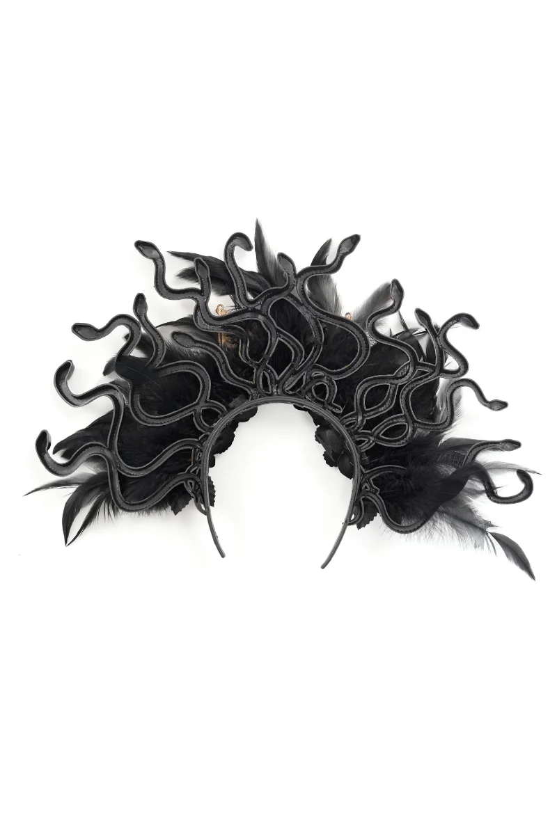 Medusa Queen of Serpents Headpiece - Image 3