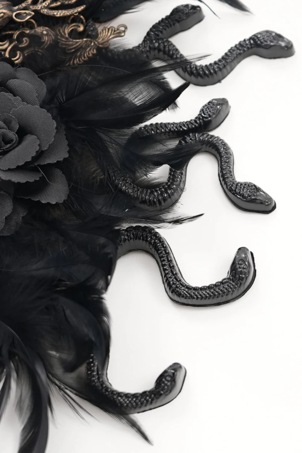 Medusa Queen of Serpents Headpiece - Image 6