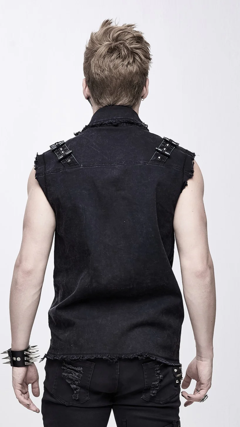 Modern Punk Men’s Top - Image 7