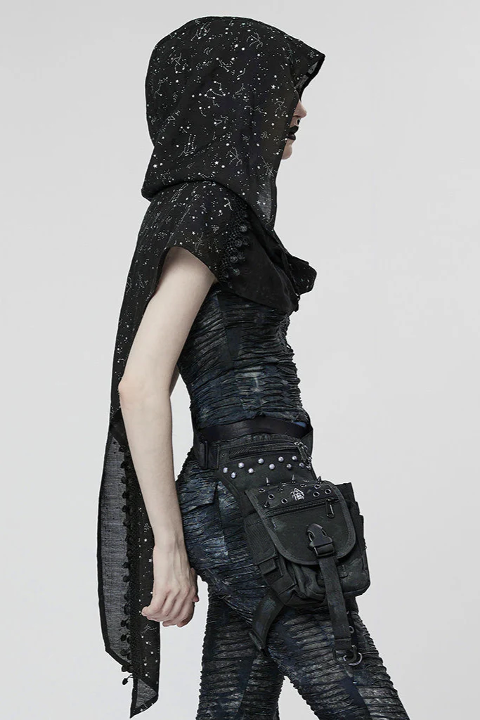 Moonlit Enchantress Hooded Scarf - Image 4