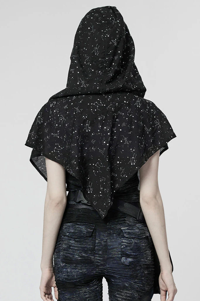 Moonlit Enchantress Hooded Scarf - Image 5