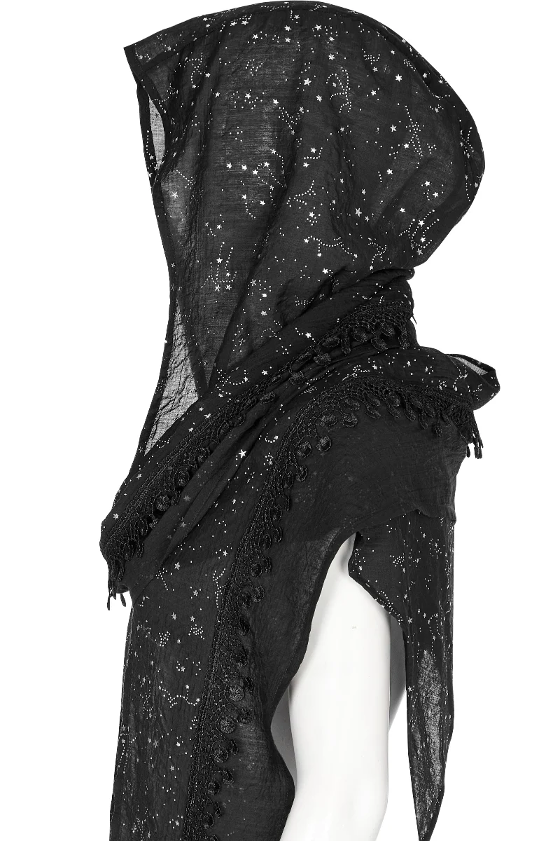 Moonlit Enchantress Hooded Scarf - Image 6