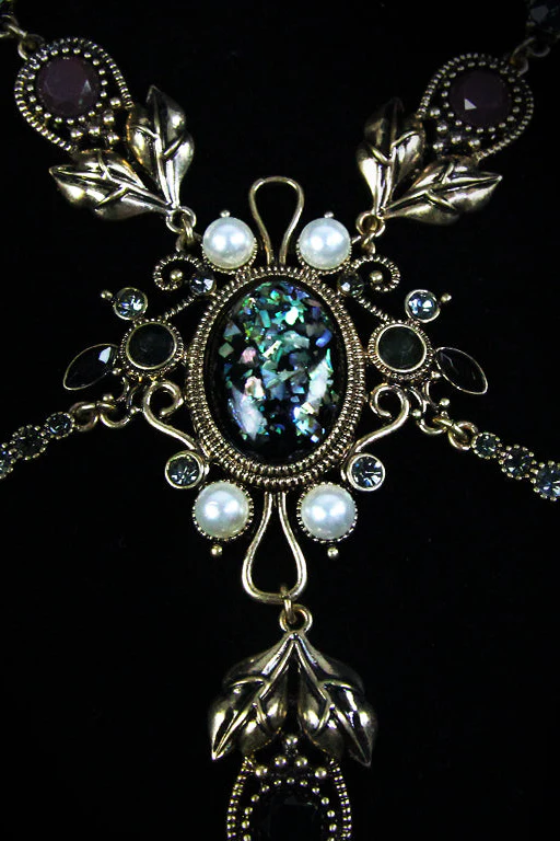 Ophelia’s Lament – Victorian Gothic Necklace - Image 3