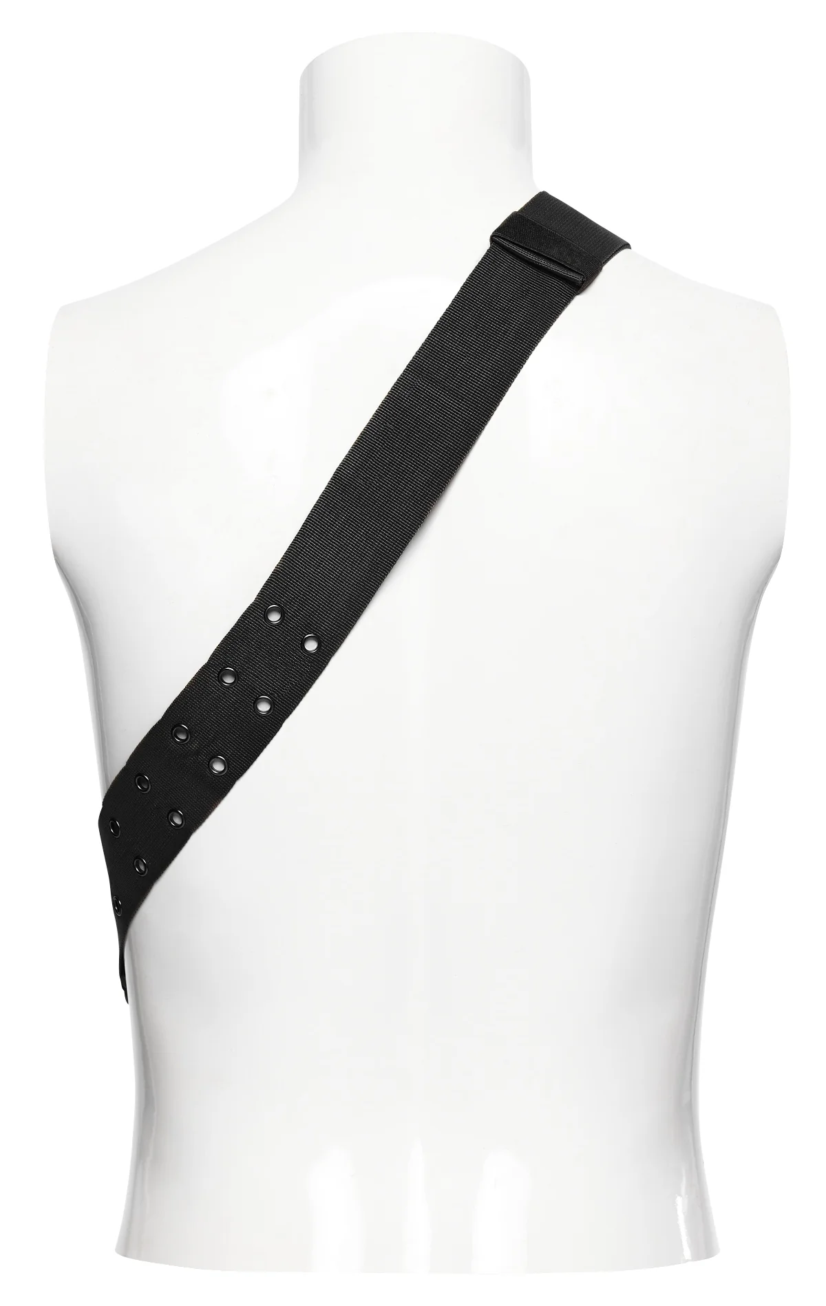 Outlander - Post-Apocalyptic Crossbody Bag in Black - Image 6