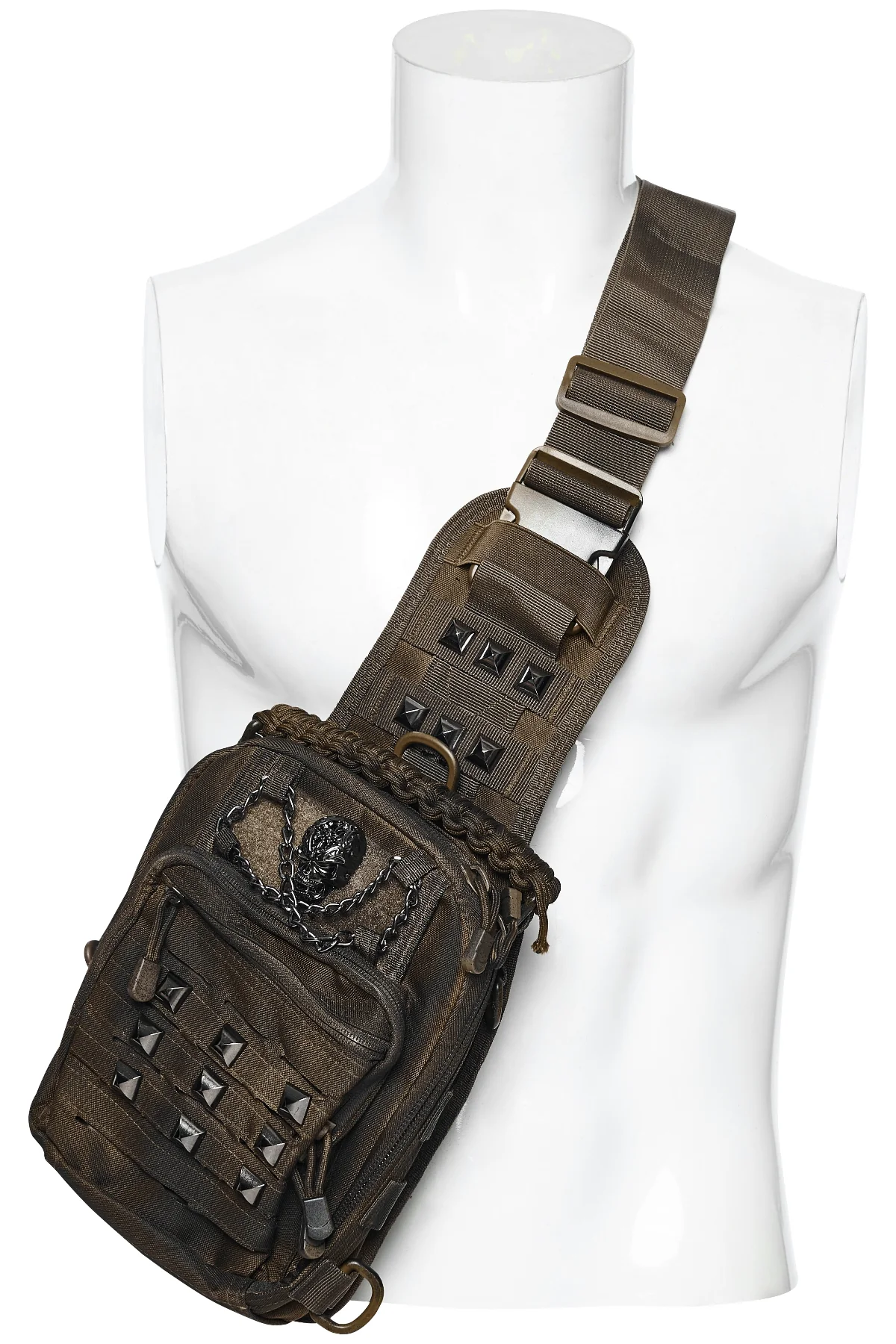 Outlander - Post-Apocalyptic Crossbody Bag in Brown