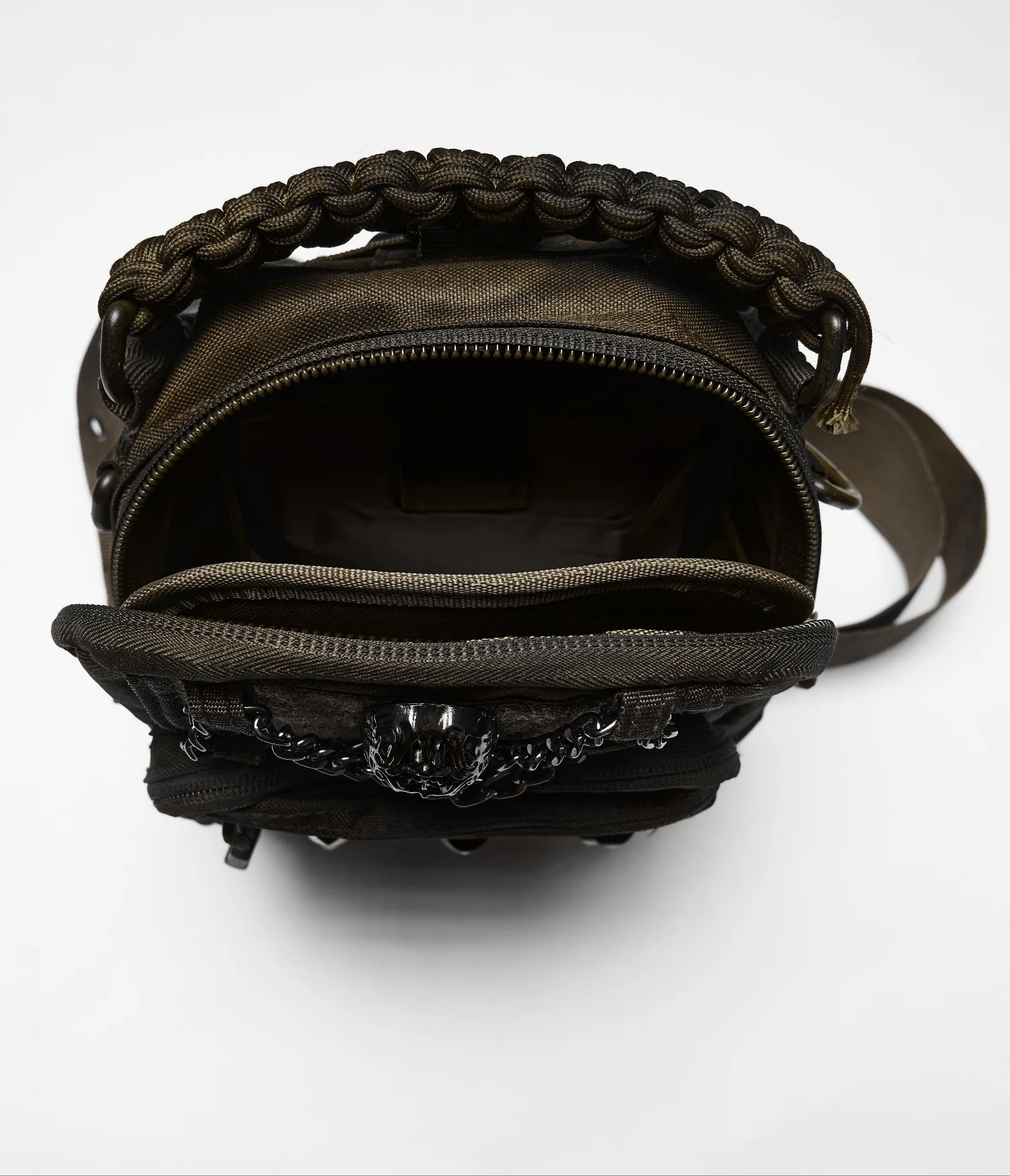 Outlander - Post-Apocalyptic Crossbody Bag in Brown - Image 7