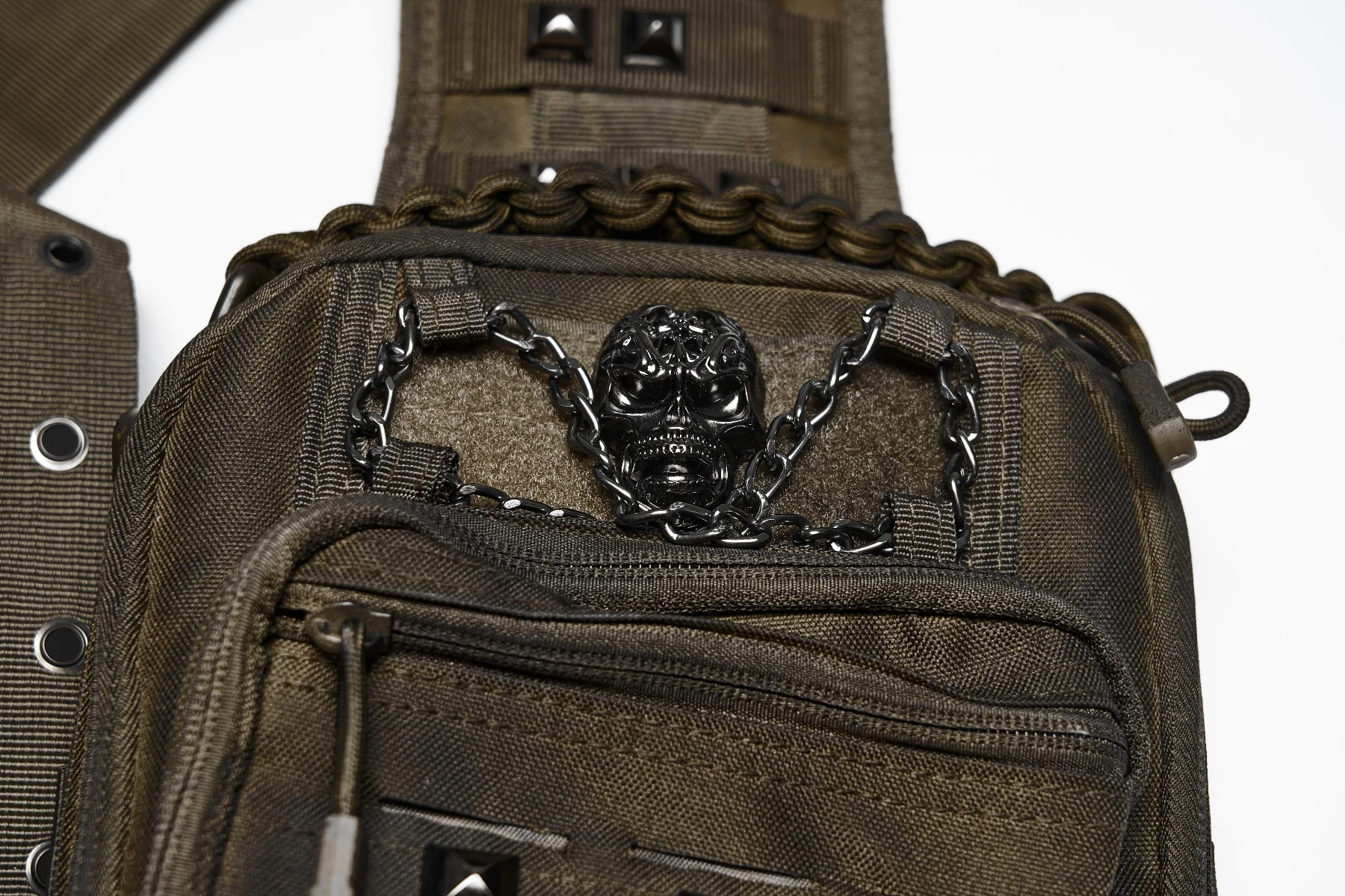 Outlander - Post-Apocalyptic Crossbody Bag in Brown - Image 8