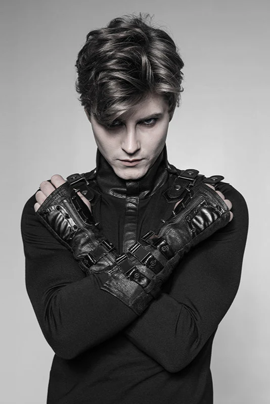 MK-09 Armguard Fingerless Gloves