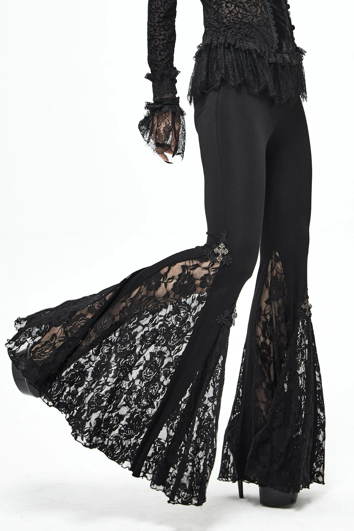 Cathedral Rose Flare Pants - Image 2