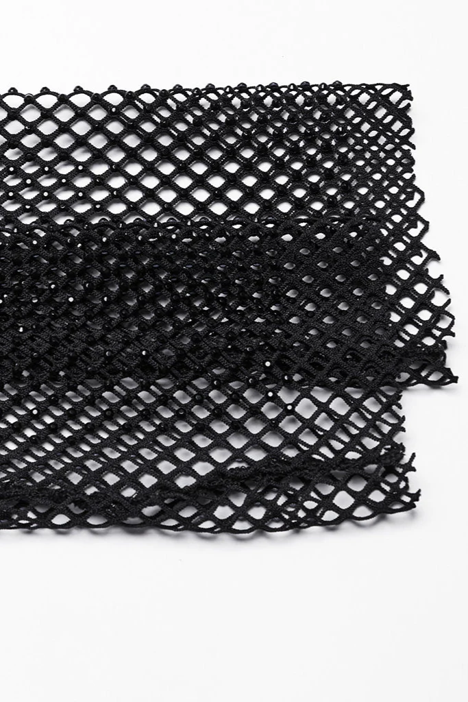 Queen of Chains – Punk Fishnet Armor - Image 8