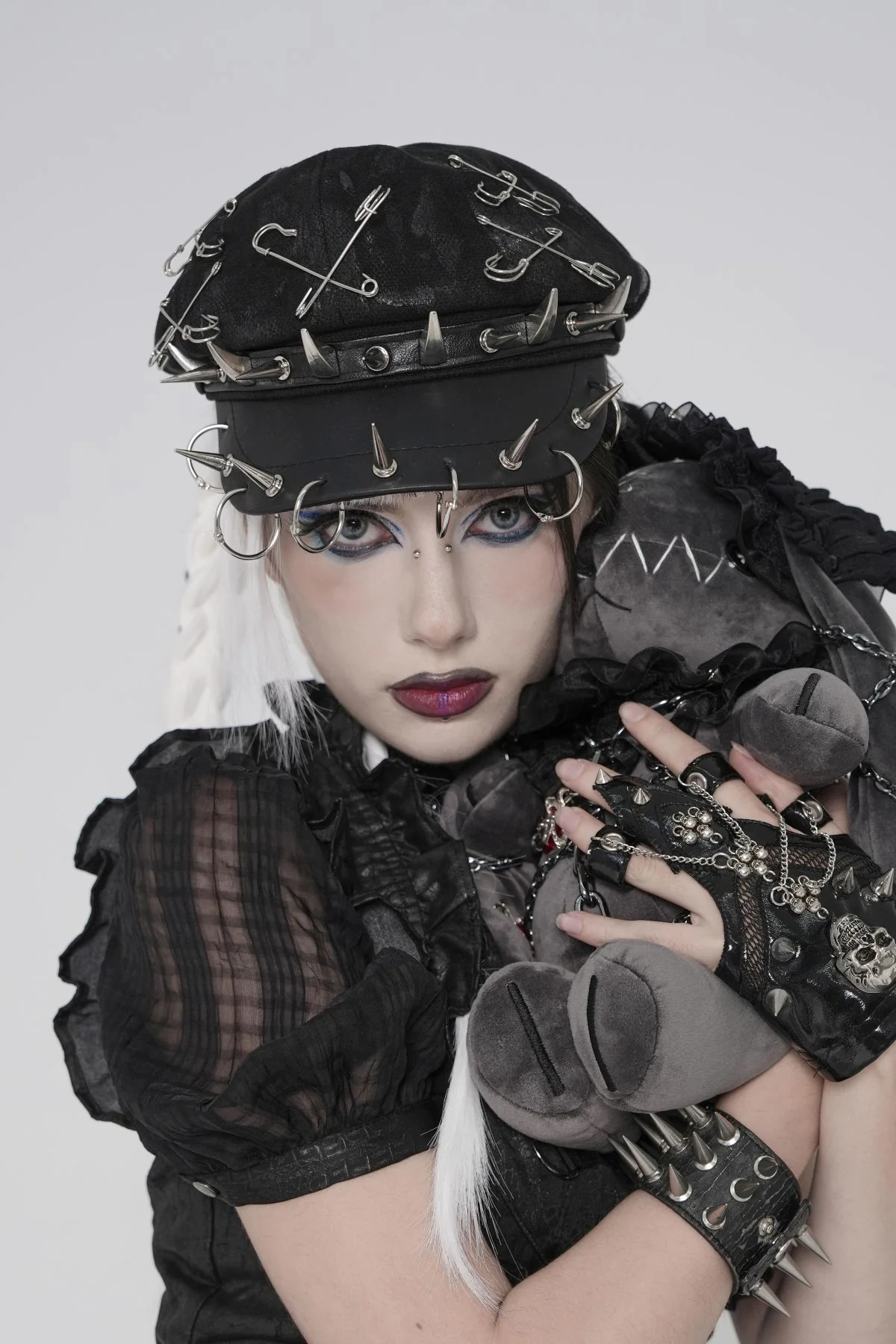 Punk Military Cap - Image 5