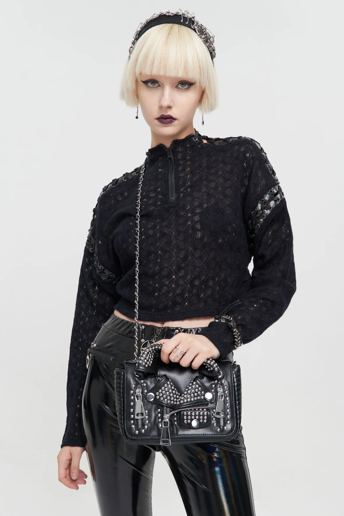 Riot- Motorcycle Jacket Design Handbag - Image 2