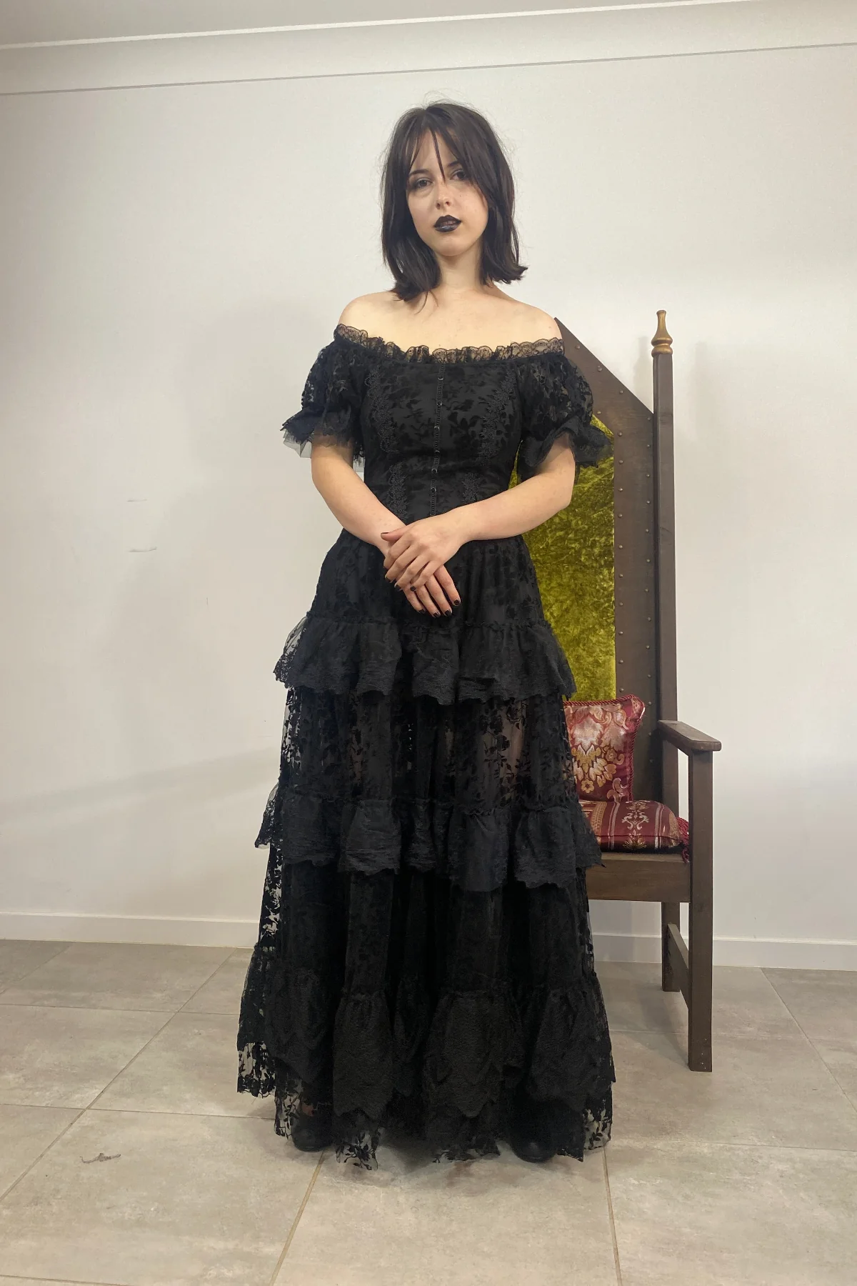 Ravenhurst Gothic Ball Gown - Image 3
