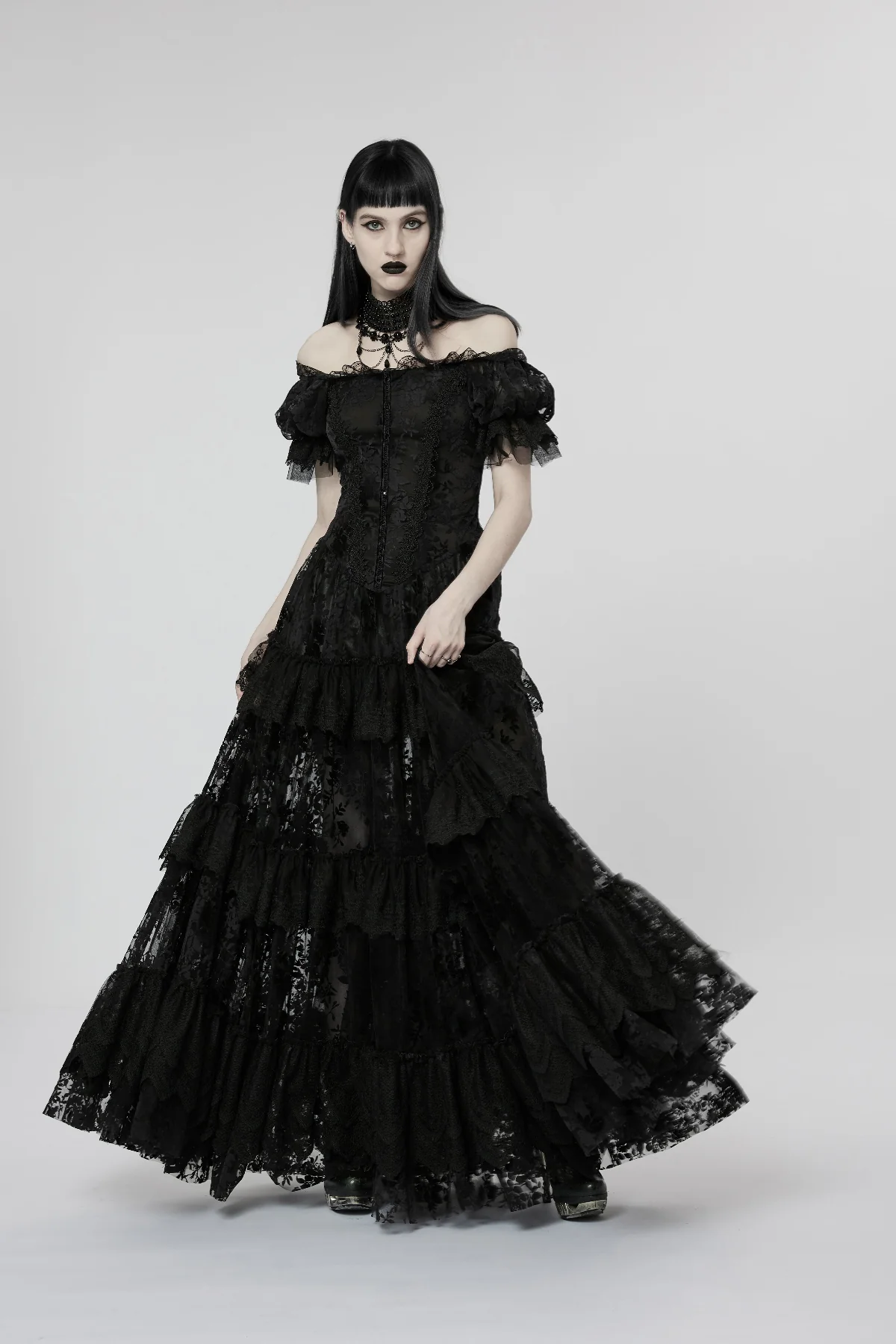 Ravenhurst Gothic Ball Gown - Image 4