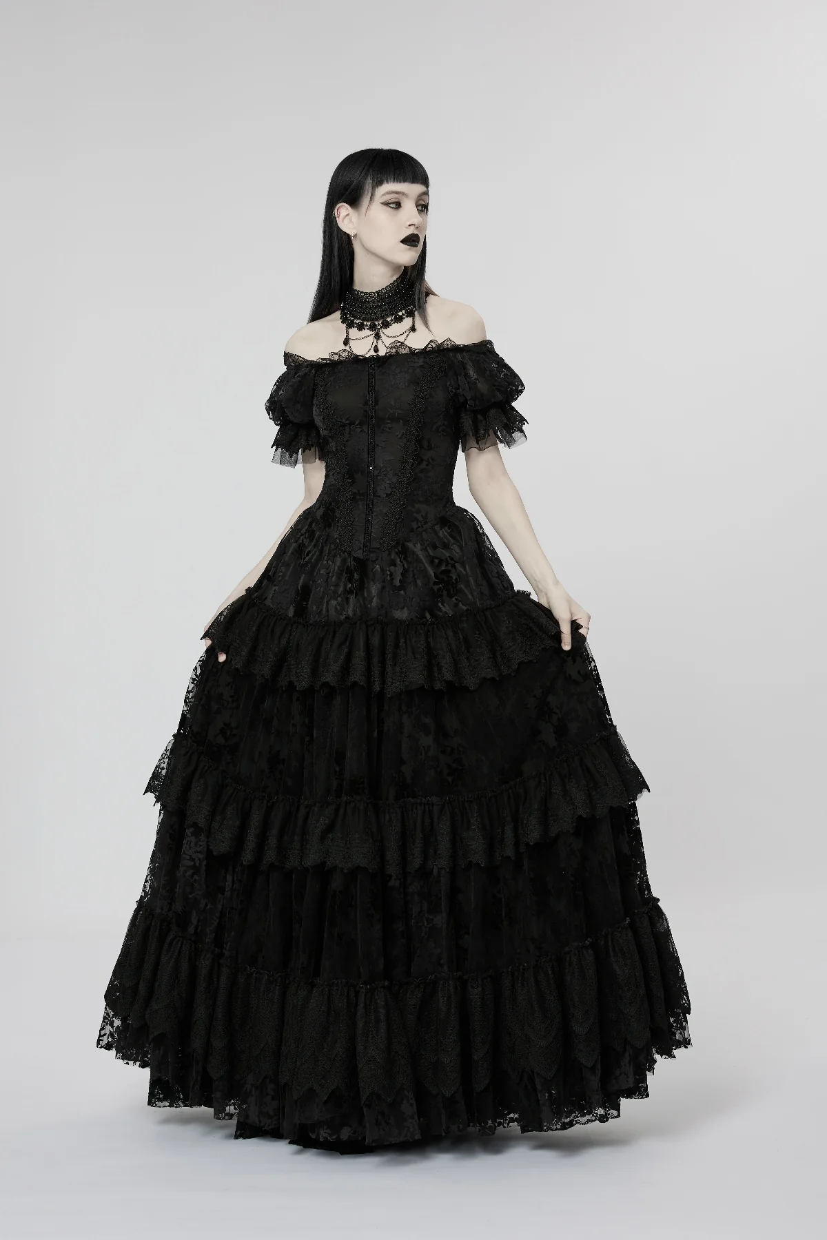 Ravenhurst Gothic Ball Gown - Image 5