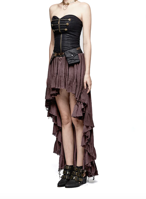 Ruffletease Steampunk dress - Image 3