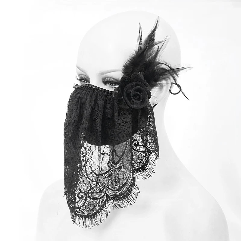 Sahara Mystic Lace Veil Mask - Image 6