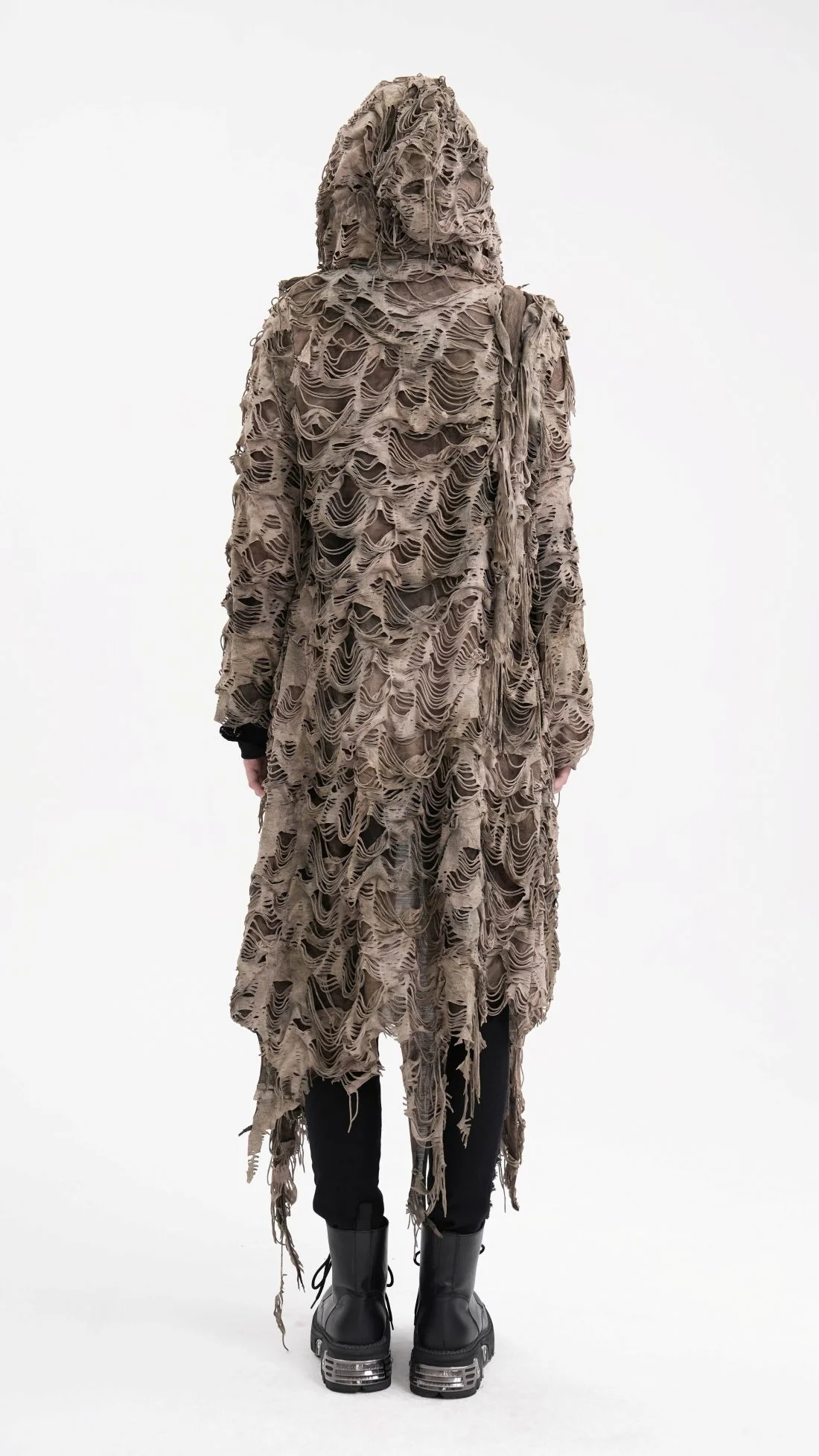 Sandworm – Post-Apocalyptic Hooded Cardigan - Image 4