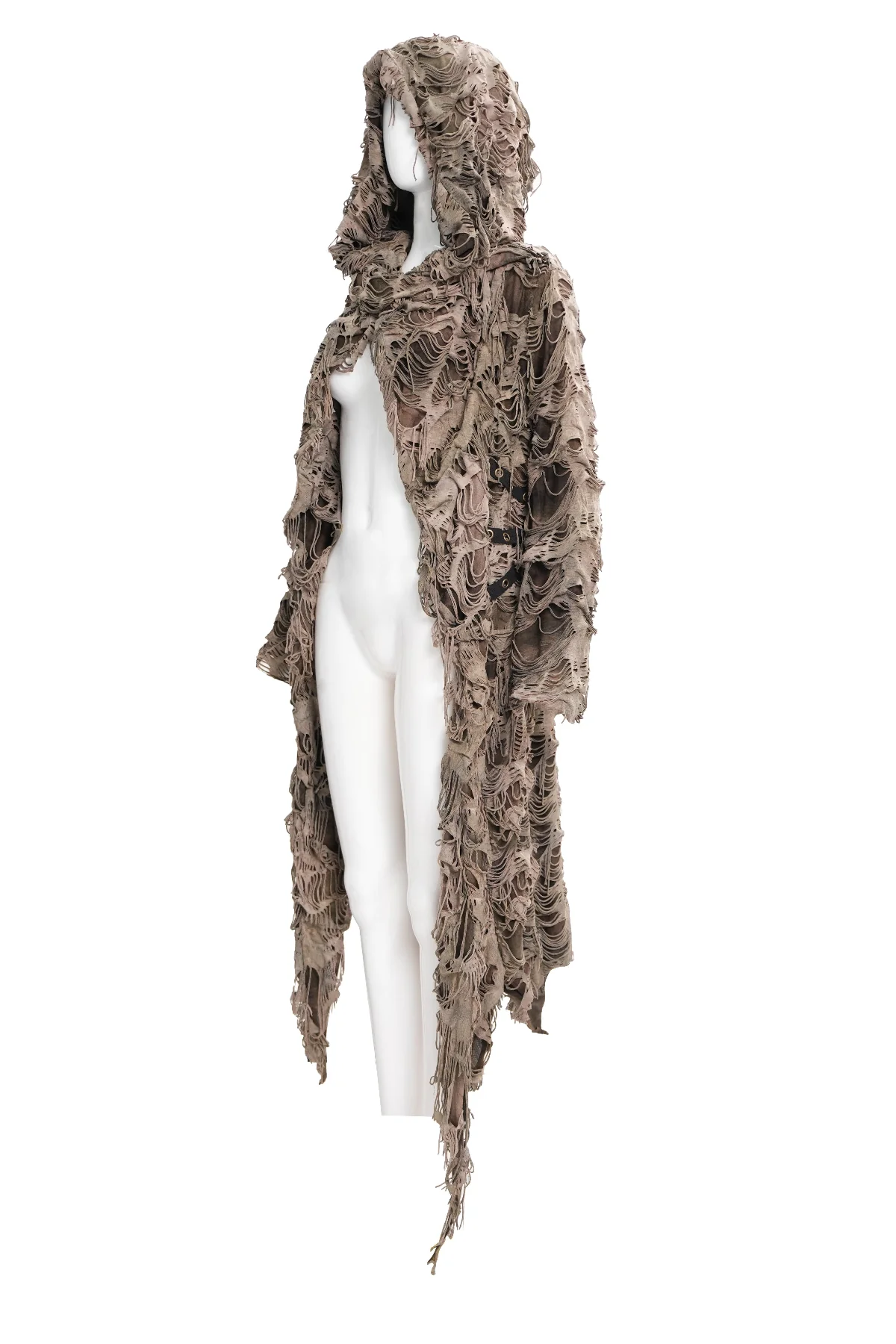 Sandworm – Post-Apocalyptic Hooded Cardigan - Image 6