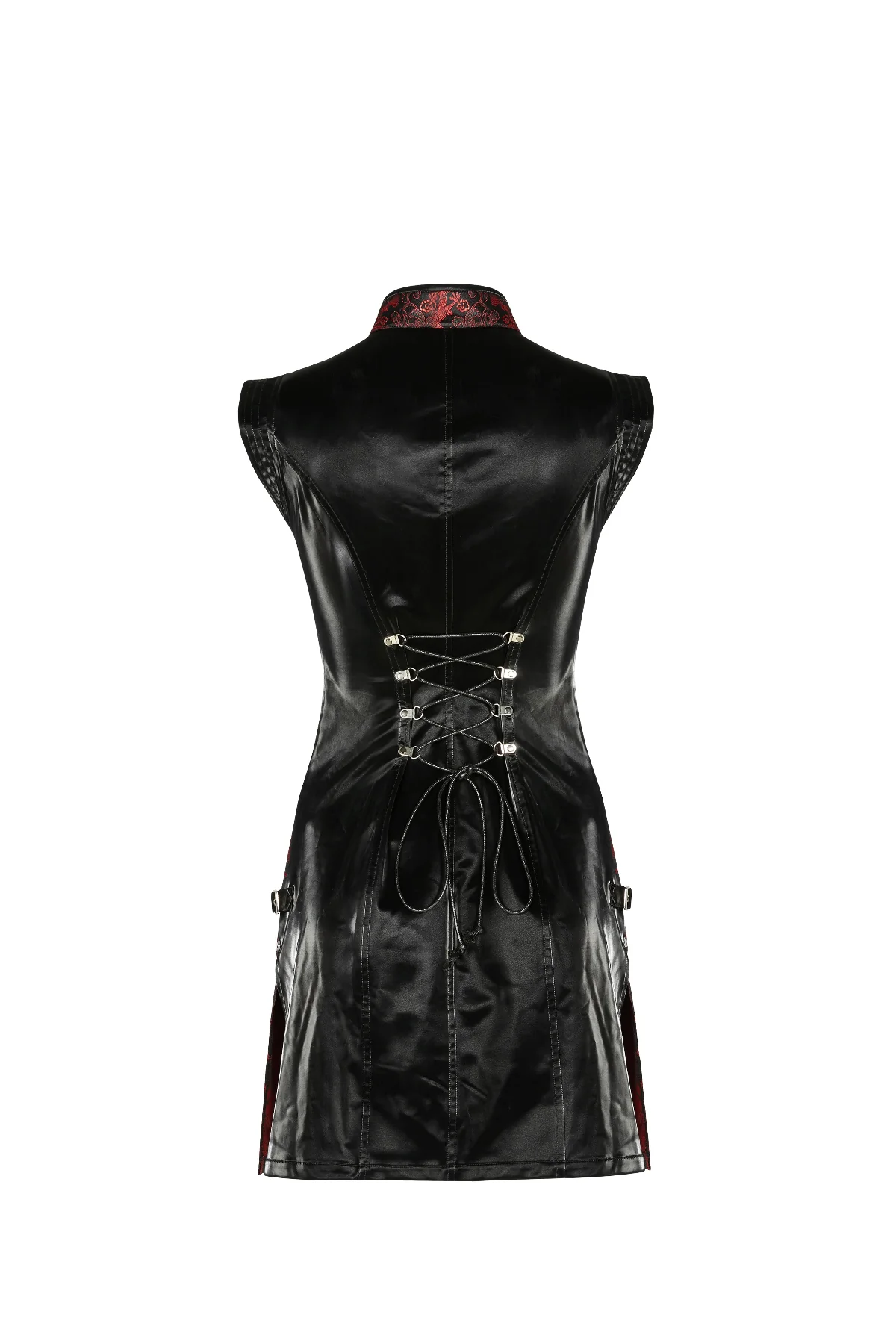 Scarlet Cyber Mini Dress - Image 6