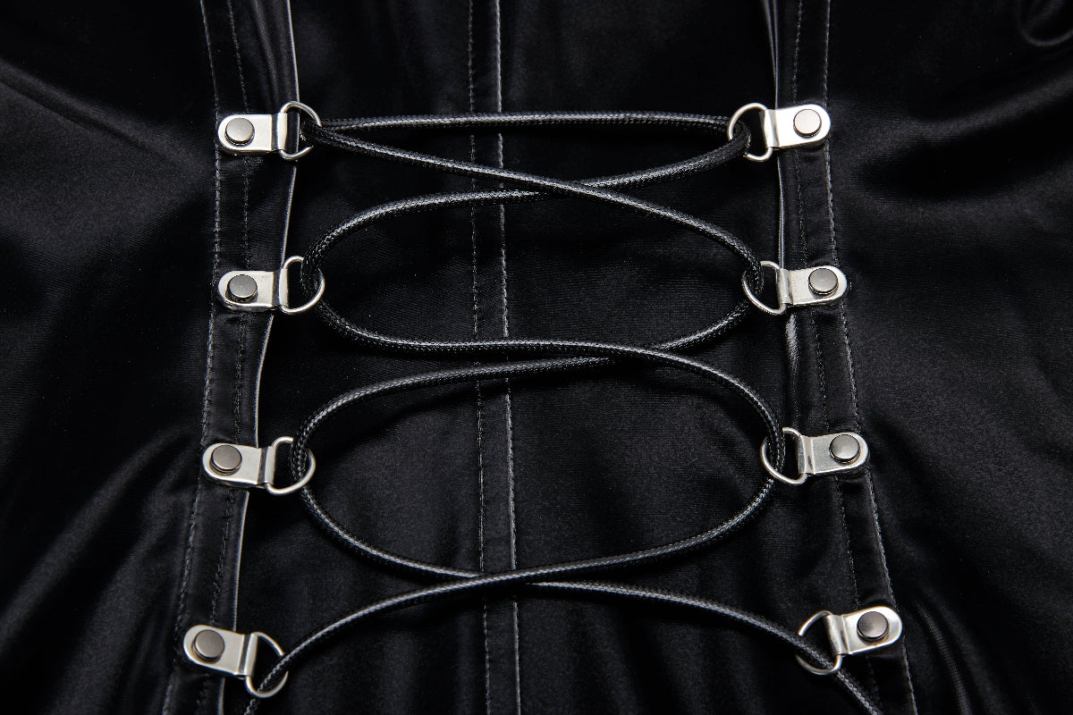 Scarlet Cyber Mini Dress - Image 7