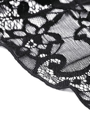 Seductress Sheer Lace Maxi Dress - Image 12