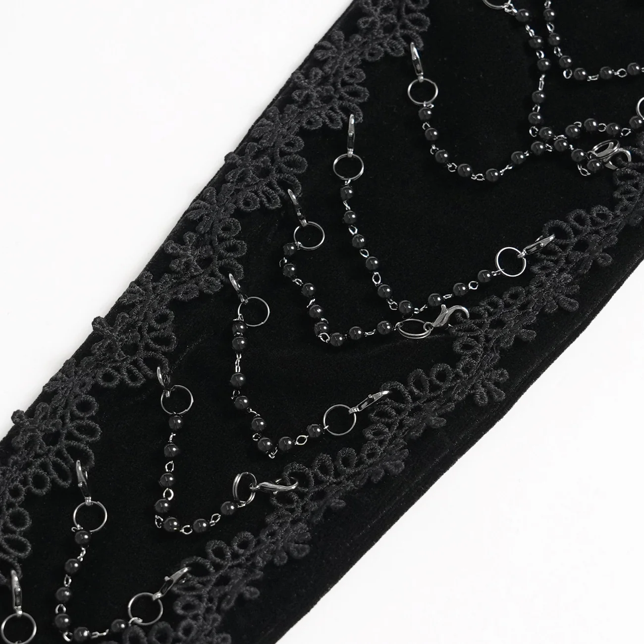 Shadow Chain - Dark Romance Opera Gloves - Image 9